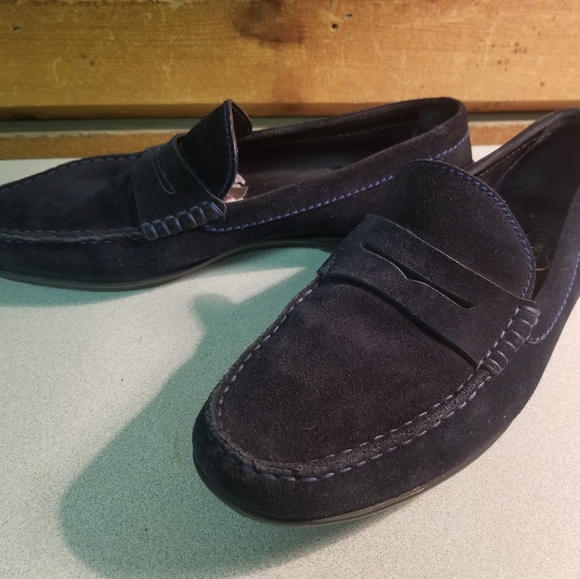 Longhi Suede Loafer - Picture 2 of 10